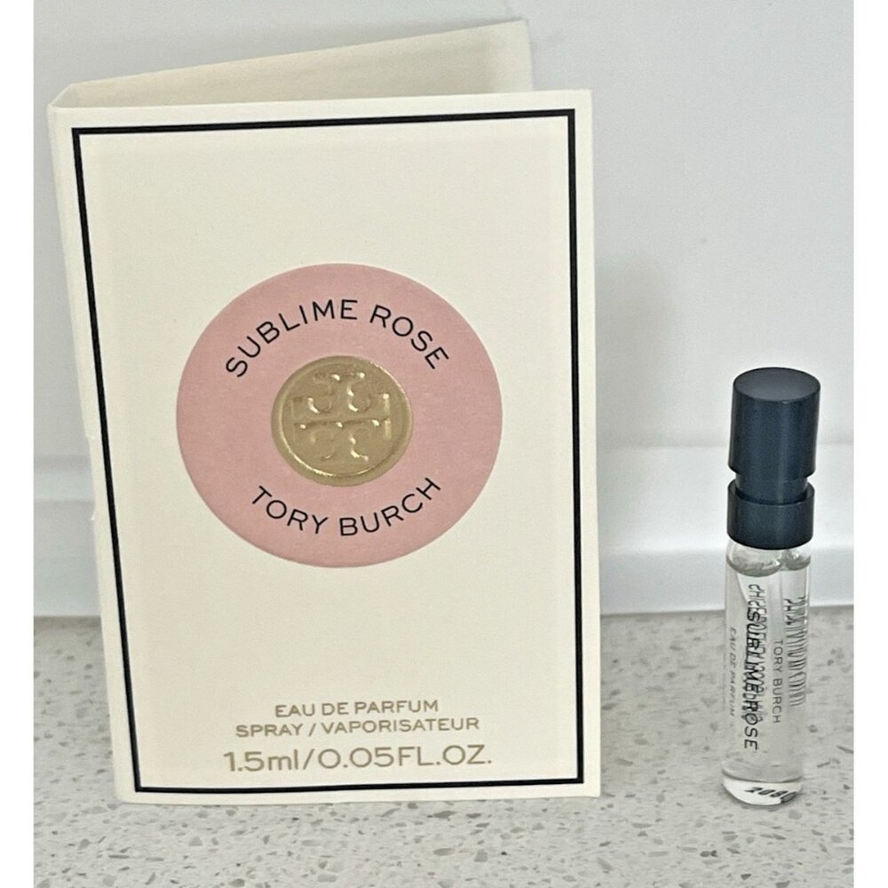 Tory Burch Sublime Rose Eau De Parfum 1.5ml Sample Spray 0.05 FL. OZ. Travel
